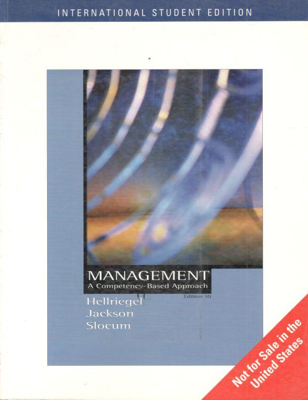 Management : A Competeney-Based Approach