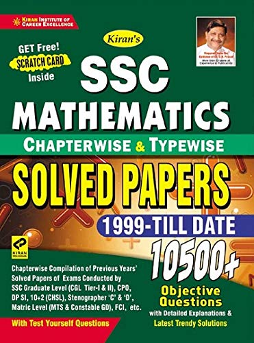 SSC Mathematics Chapterwise & Typewise