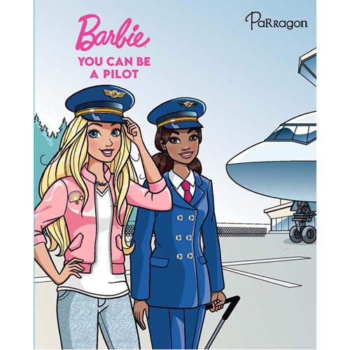 Barbie You Can Be A Pilot ( Padded )