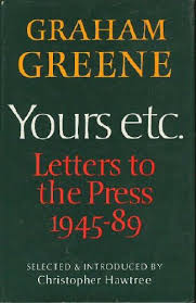 Yours Etc. Letters to the Press 1945-89