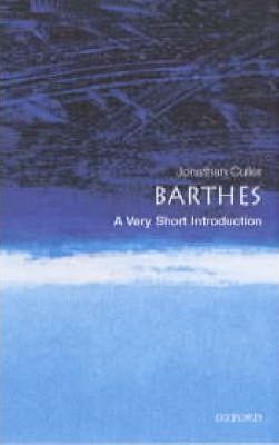 Barthes : A Very Short Introduction 56