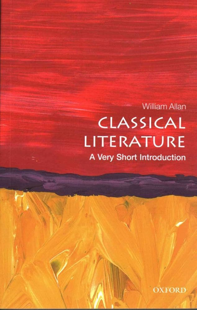 Classical Literature : A Very Short Introduction 382