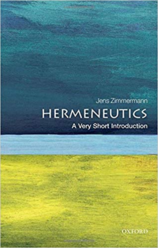 Hermeneutics : A Very Short Introduction 448