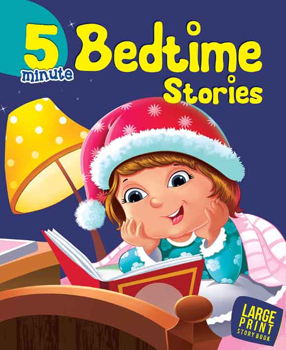 5 Minute Bedtime Stories : Large Print (Om Kids) (HB)