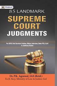 85 Landmark Supreme Court Judgments