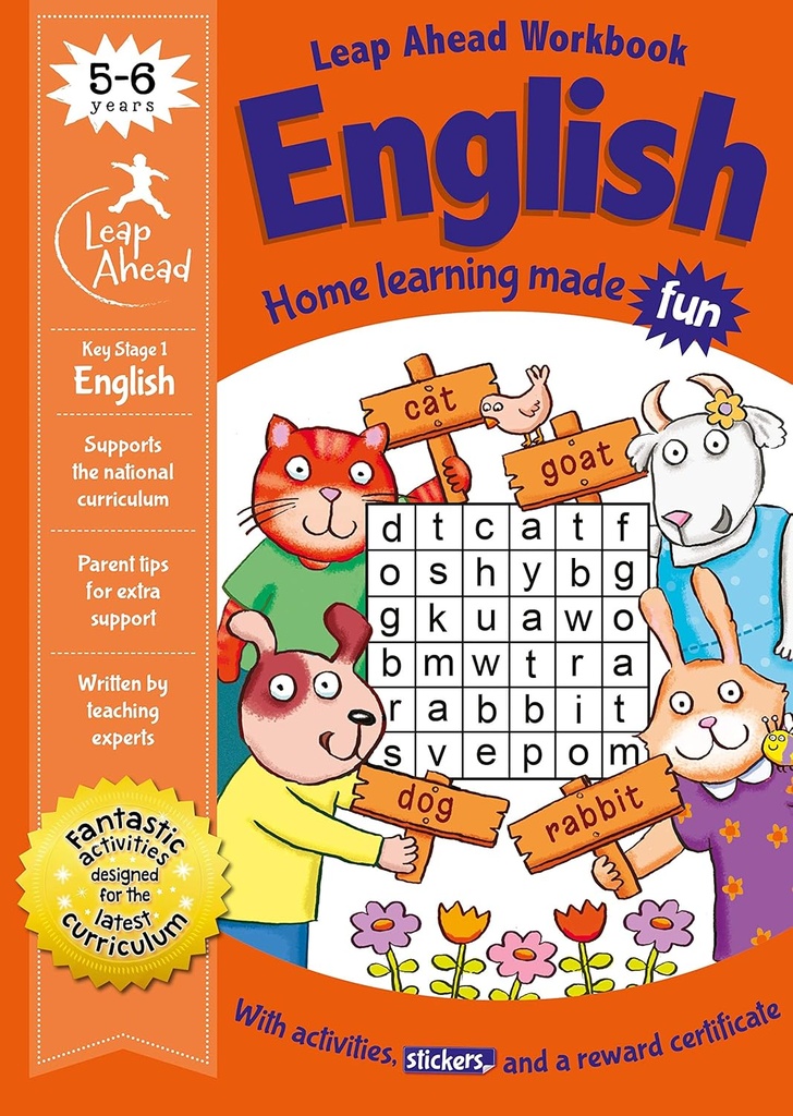English : Home Learning Made (5-6 Years) (Fantastic Activities)