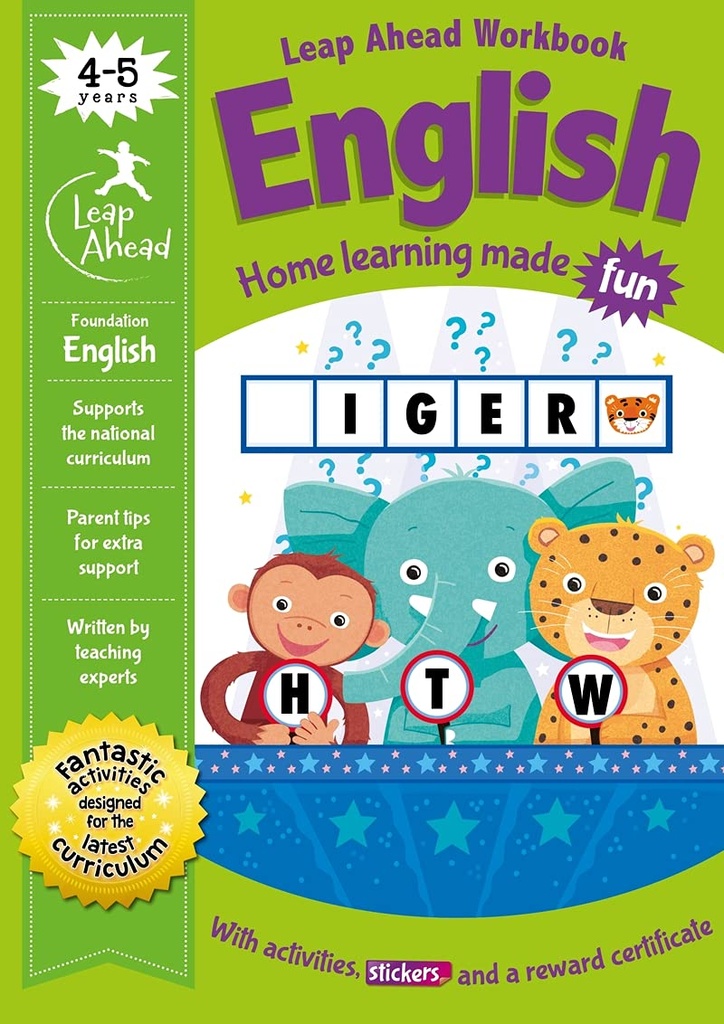 English : Home Learning Made Fun (4-5 Years) (Fantastic Activities)
