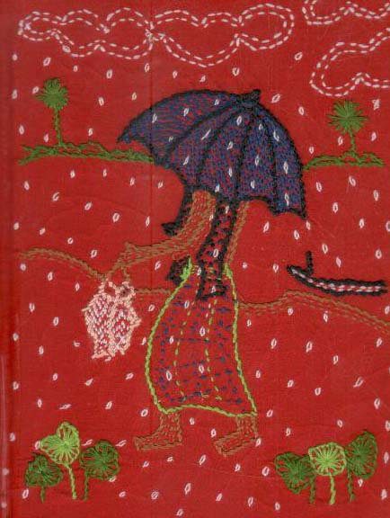 Nakshi Notebook : Red Ilshaguri