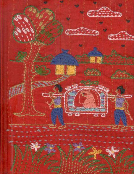 Nakshi Notebook : Red Palkee