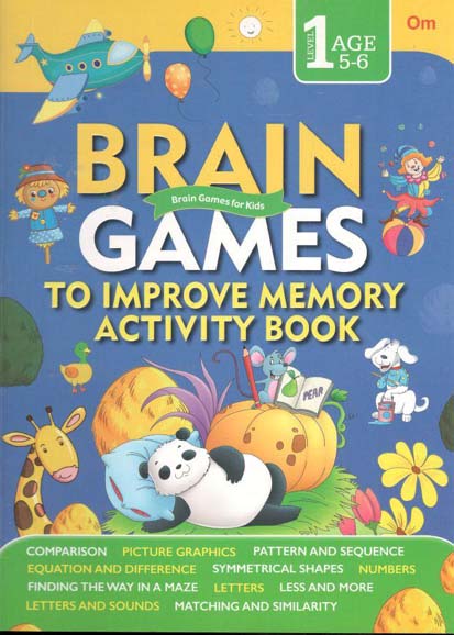 Brain Games To Improve Memory Activity Book