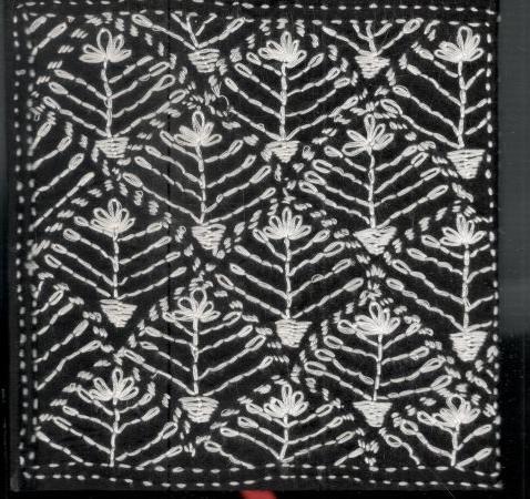 Nakshi Notebook : Code : NB-N-C66-1006 (Black Cactus)