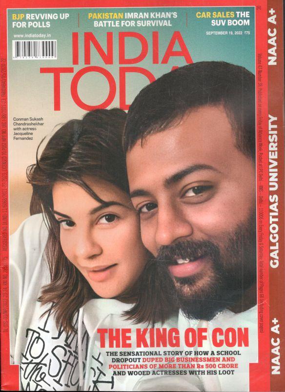 INDIA TODAY : September 19, 2022