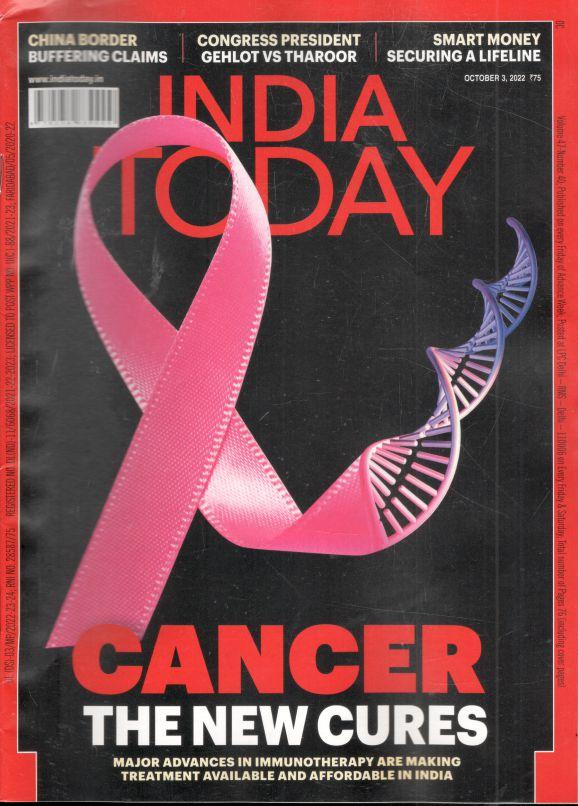 INDIA TODAY : October 3, 2022