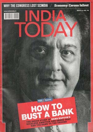 INDIA TODAY : March 23,  2020