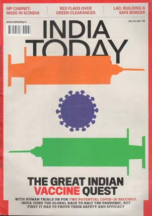 INDIA TODAY : July 20, 2020