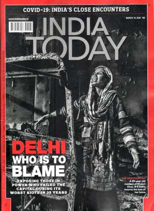 INDIA TODAY : March 16, 2020