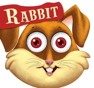 Rabbit : Cutout Board Books (Om Kidz)