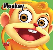 Monkey : Cutout Board Books (Om Kidz)