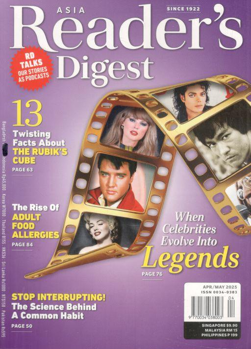 Readers Digest : April - May 2025