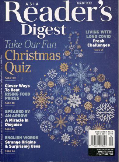 Readers Digest : December 2022