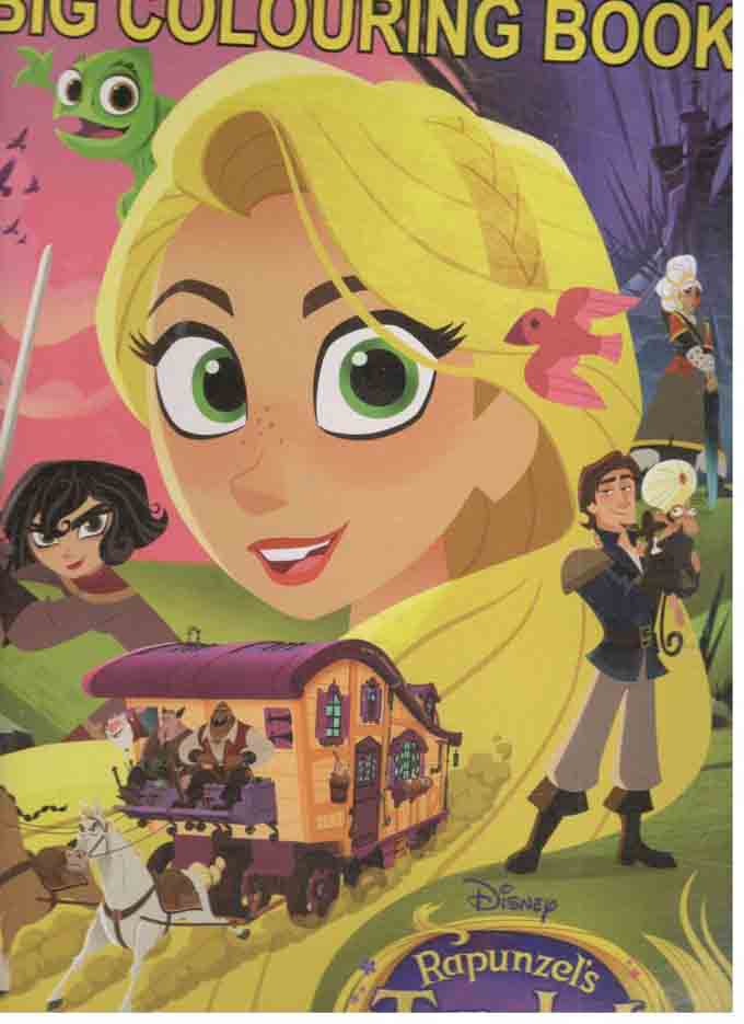 Big Colournig Book : Rapunzels Tangled