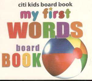 My First Words Board Book