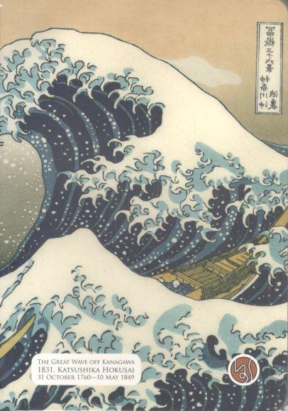 The Great Wave Off Kanagawa 1831 : Notebook