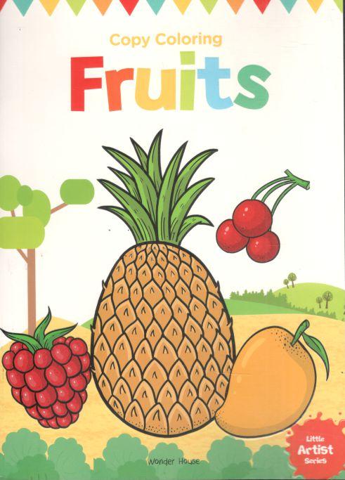 Copy Coloring Fruits