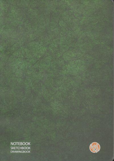 Notebook : Sketchbook, Drawingbook (Green Leaf )