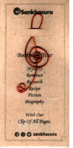 Wire Bookmark : Music Sign