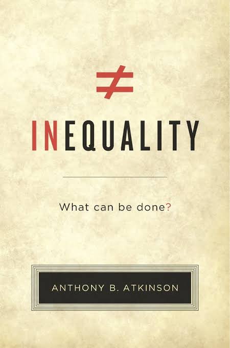Inequality : What Can Be Done ?