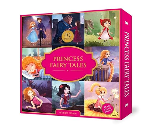 Princess Fairy Tales Boxset: 1 Set Vol 10 Classic Children Fairy Tales