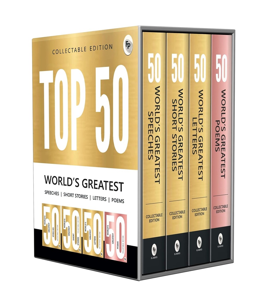 Top 50 Worlds Greatest Short Stories, Speeches, Letters & Poems
