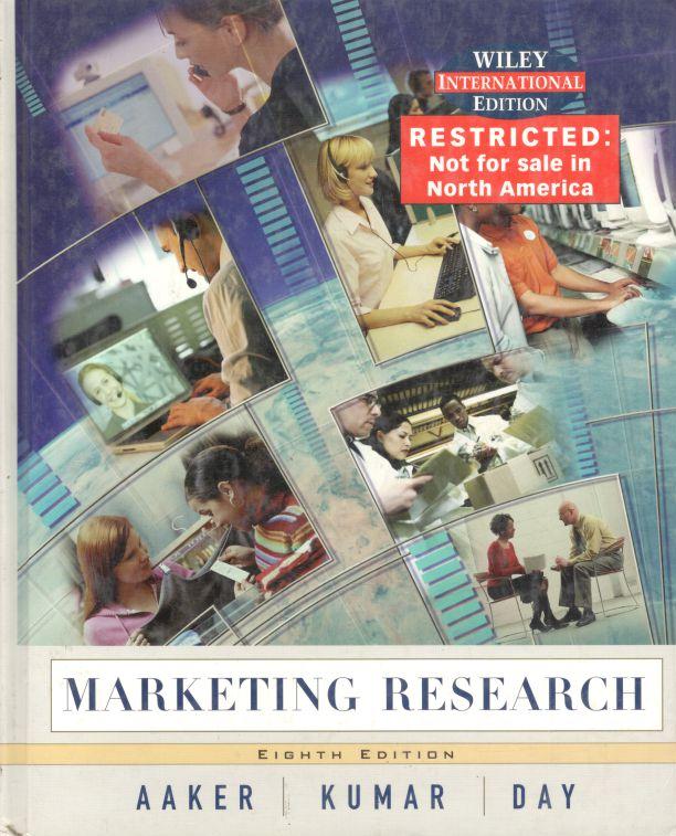 Marketing Research : Eight Edition