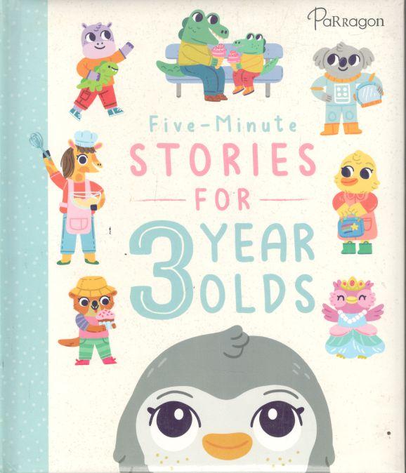 Five-Minute Stories for 3 Year Olds