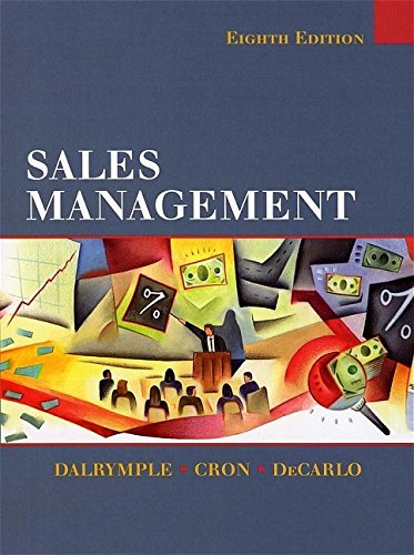 Sales Management : Eights Edition