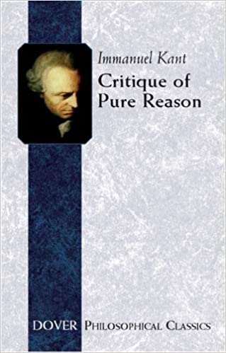 Critique of Pure Reason (Dover)