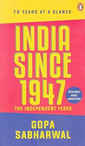 India Since 1947 : The Independent Years