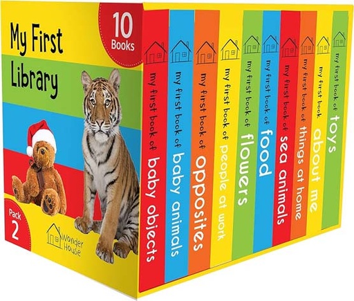 [9789388810005-1] My First Library (10 Books Set)	(Pack 2)