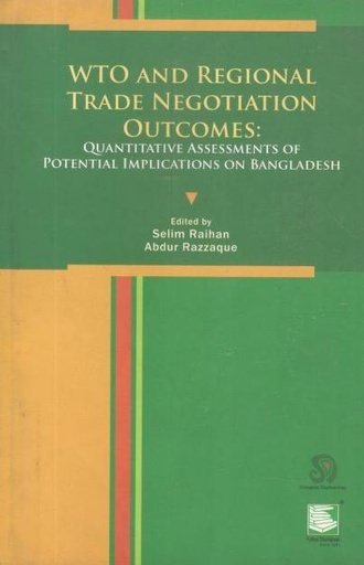 [9789848120781-1] WTO and Regional Trade Negotiation Outcomes