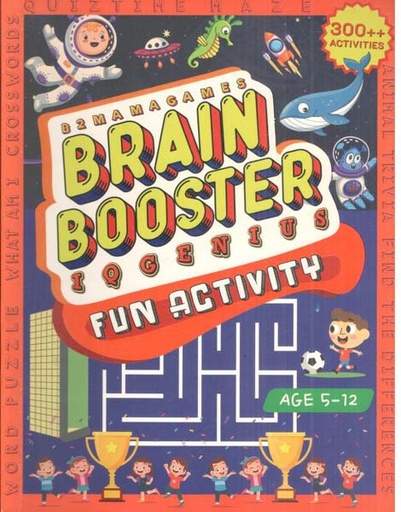 [9789849715511-1] Brain Booster IQ Genius : Fun Activity