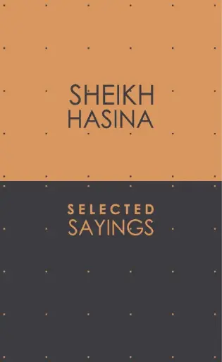 [9789849233671-3] Selected Sayings : Sheikh Hasina
