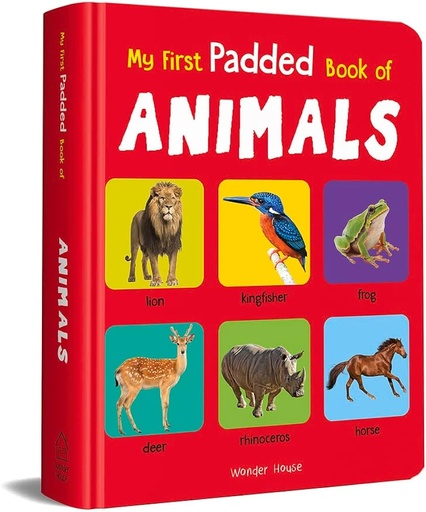 [9789388144155-1] My First Padded Book of Animals