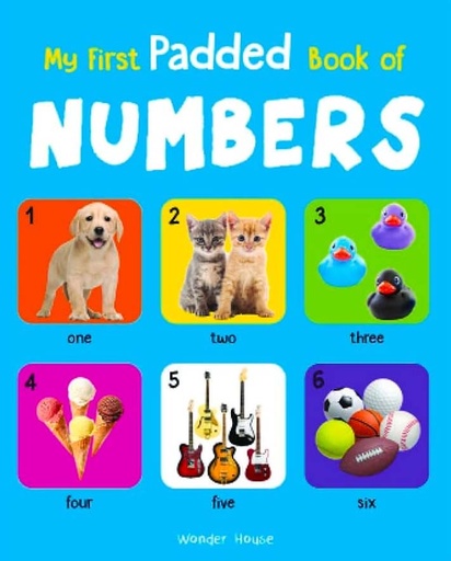 [9789388144216-1] My First Padded Book of Numbers