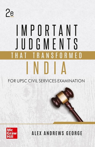 [9789355321299-1] Important Judgments : That Transformed India