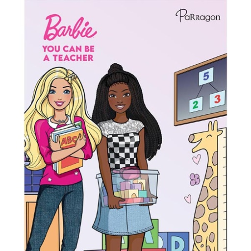 [9789393568212-1] Barbie You Can Be A Teacher (Padded )