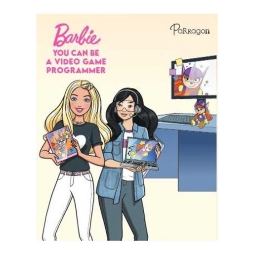 [9789393568052-1] Barbie You Can Be A Video Game Programmer (Padded)