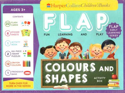 [8908009829023-1] FLAP Colors and Shapes Activity Box