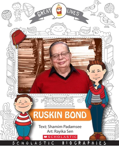 [9789386313645-1] Great Lives : Ruskin Bond