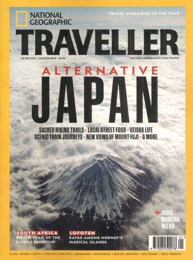 [984-3375] NATIONAL GEOGRAPHIC Traveller : Jan/Feb 2025